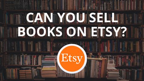 can you sell books on etsy