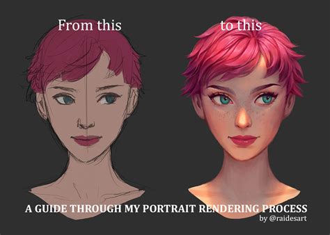 what does rendering mean in art and how can it be used to enhance the realism of digital illustrations?